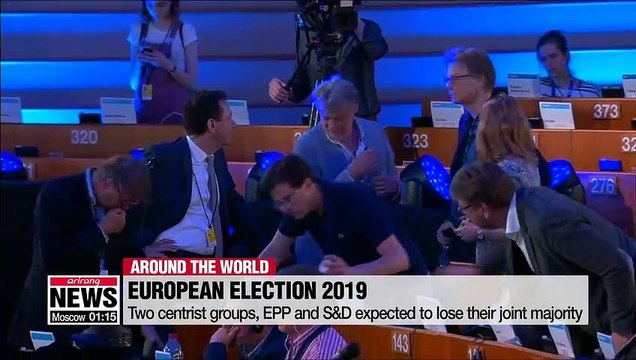 European elections: final votes cast as EU awaits results