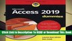 Full version  Access 2019 For Dummies  Review