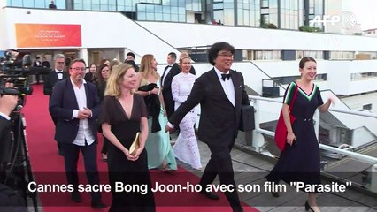 Cannes sacre Bong Joon-ho, 1er Sud-Coréen à recevoir la Palme