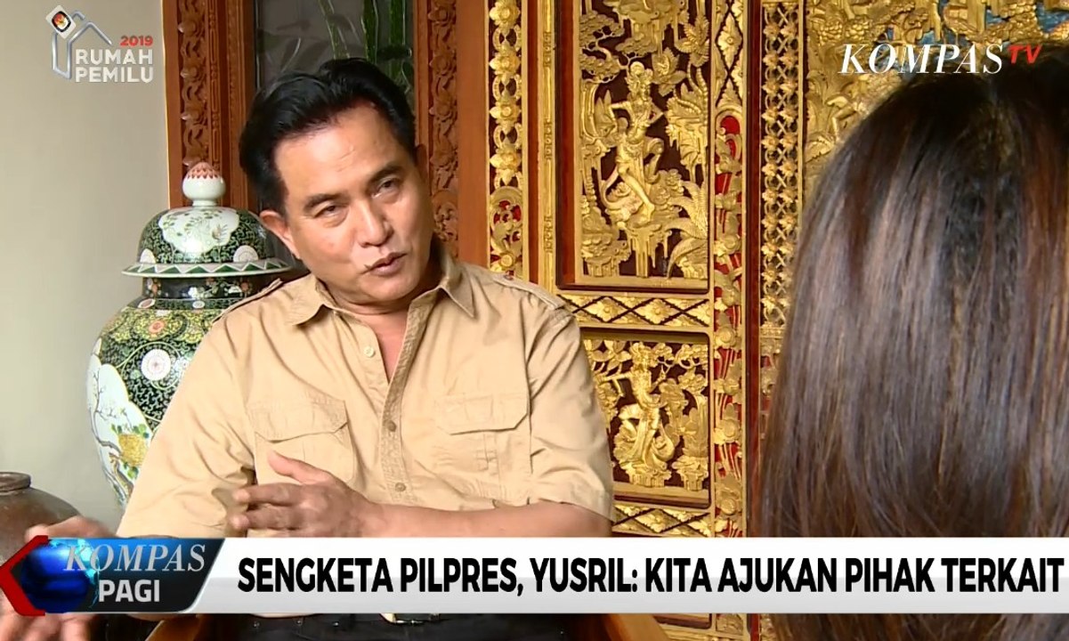 Sengketa Pilpres, Yusril: Kita Ajukan Pihak Terkait