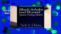Full version  Black Scholes and Beyond: Option Pricing Models  Review