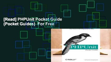 [Read] PHPUnit Pocket Guide (Pocket Guides)  For Free