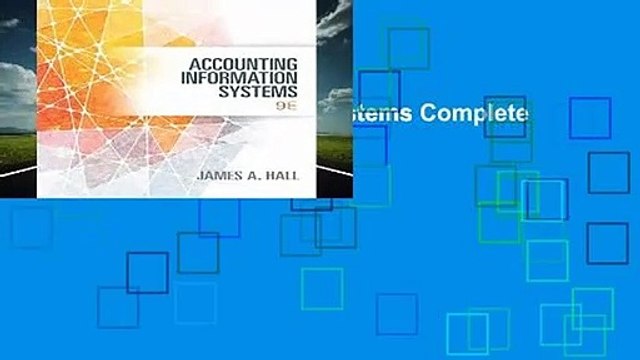Accounting Information Systems Complete