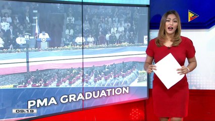 Pres. #Duterte, naging panauhing pandangal sa graduation ceremony ng PMA