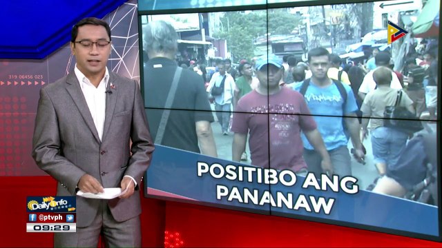 Kalahati ng mga Pilipino, positibo ang pananaw sa buhay ayon sa SWS survey