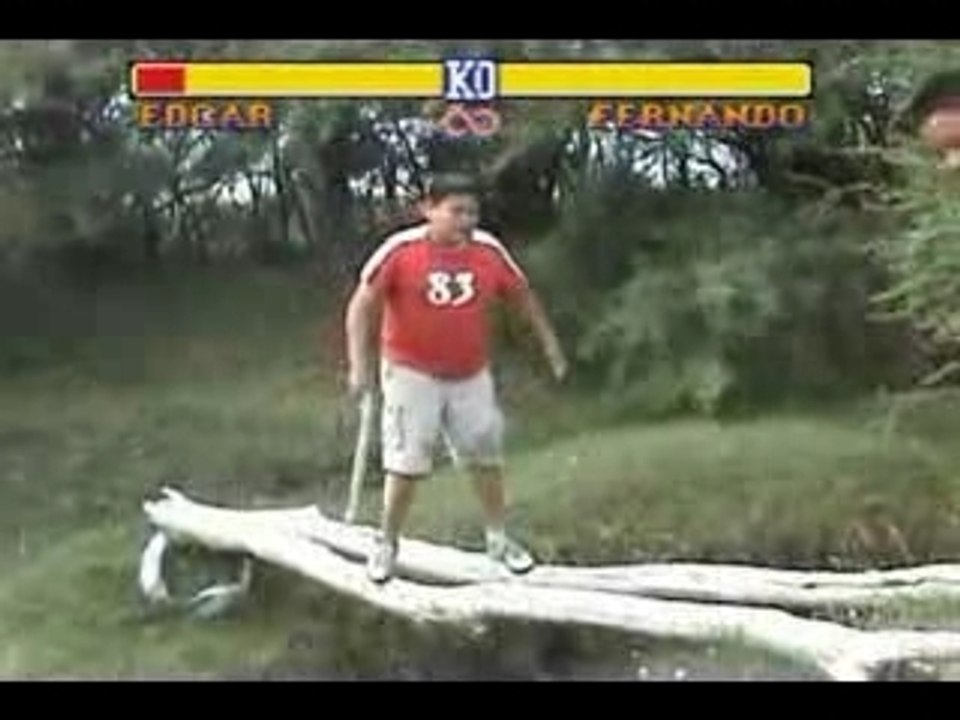 La Caida De Edgar Version Street Fighter