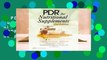 PDR for Nutritional Supplements .  For Kindle  Full version  PDR for Nutritional Supplements .