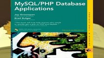 Full E-book MySQL/PHP Database Applications (M T Books)  For Online