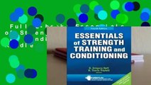 Full E-book  Essentials of Strength Training and Conditioning  For Kindle