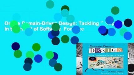 Online Domain-Driven Design: Tackling Complexity in the Heart of Software  For Free