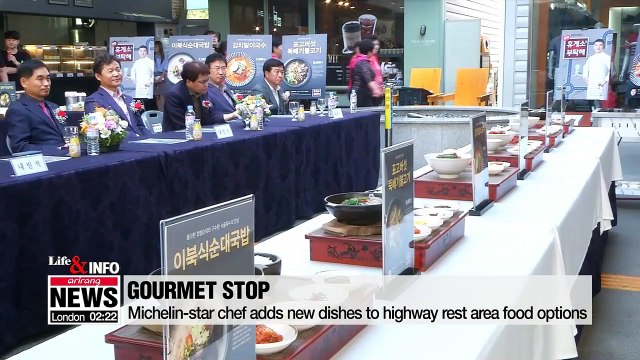 Michelin-star chef adds new dishes to highway rest areas