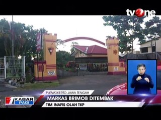 Pasca Markas Brimob Ditembak, Tim Inafis Olah TKP