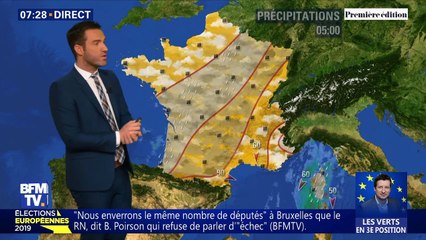 La météo pour ce lundi 27 mai 2019
