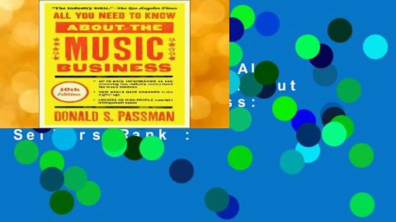 About For Books  All You Need to Know About the Music Business: 10th Edition  Best Sellers Rank :
