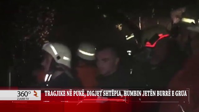 TRAGJIKE NË PUKË, DIGJET SHTËPIA, HUMBIN JETËN BURRË E GRUA