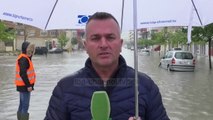 Përmbytet Vlora. Disa rrugë nën ujë për shkak të shiut të dendur - Top Channel Albania