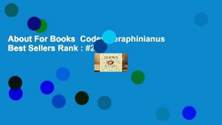 About For Books  Codex Seraphinianus  Best Sellers Rank : #2