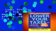 Lower Your Taxes - Big Time!: Small Business Wealth Building and Tax Reduction Secrets from an