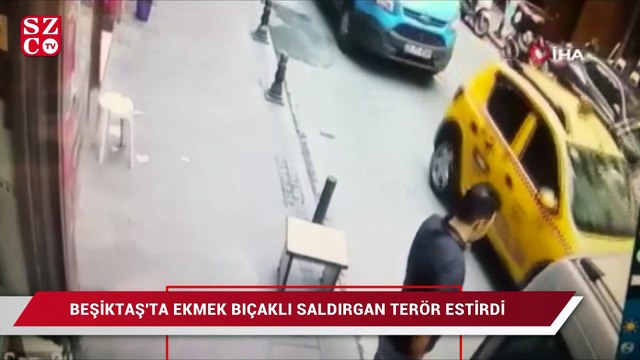 Beşiktaş’ta eşiyle kavga eden şahıs ekmek bıçağıyla terör estirdi