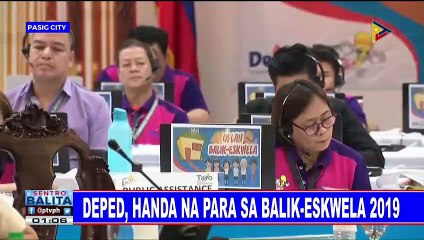 DepEd, handa na para sa Balik-Eskwela 2019