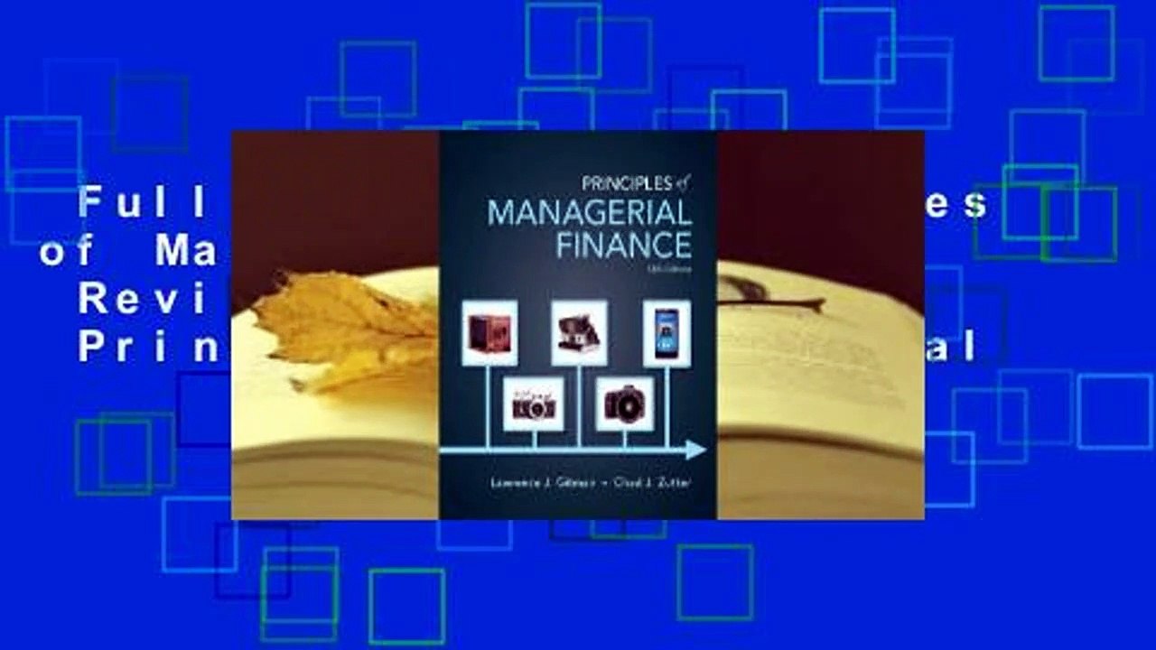 Full version  Principles of Managerial Finance  Review  Full version  Principles of Managerial
