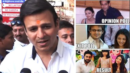 Vivek Oberoi Ignores Questions On Aishwarya Rai's Exit Poll Tweet