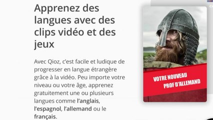 Apprenez des langues avec des clips vidéo et des jeux