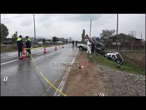 Report TV -Aksident tragjik në Shkodër, humbin jetën 2 gra, 5 të tjerë të plagosur