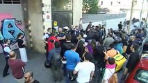 Los repartidores de Glovo protestan en las calles de Barcelona