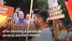 Celebrations after Prime Minister Modi wins Indian election - BBC News