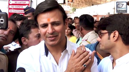 Vivek Oberoi Ignores Questions On Aishwarya Rai's Exit Poll Tweet