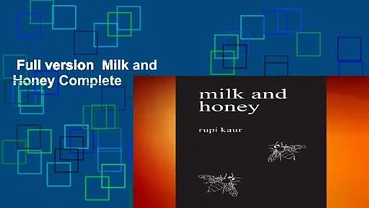Full version  Milk and Honey Complete