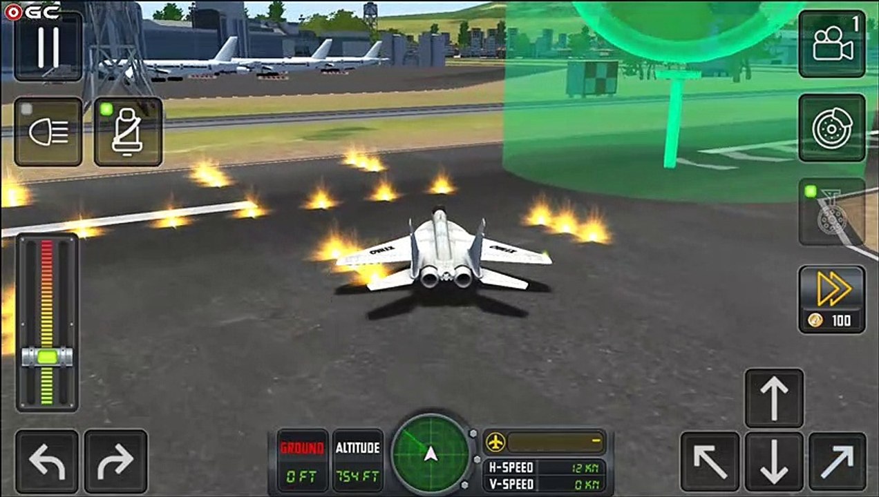 Flight Simulator "F Series War Plane" Open World Map - Android Gameplay FHD #11