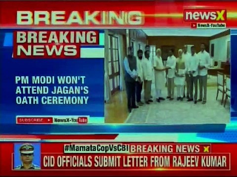 PM Narendra Modi won't attend Jaganmohan Reddy's oath ceremony