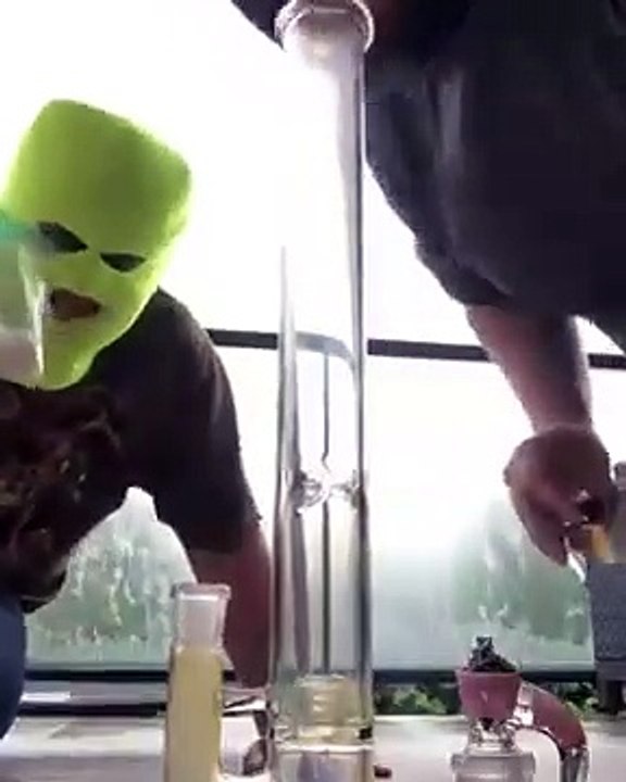 Warm raw eggs and bong water - eggsellent