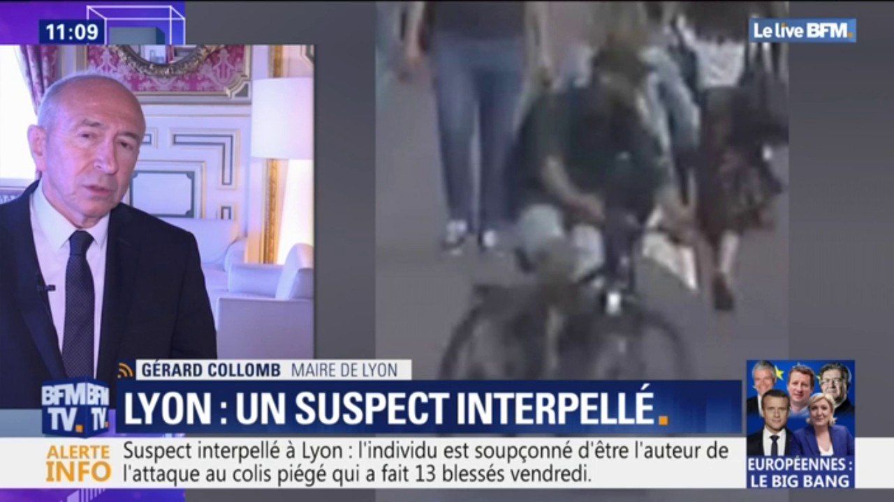 Colis piégé à Lyon: le suspect interpellé serait un "étudiant en informatique"