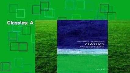 Classics: A Very Short Introduction Complete