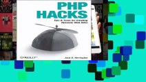 Full E-book  PHP Hacks: Tips   Tools For Creating Dynamic Websites  Review