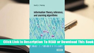 Full E-book  Information Theory, Inference and Learning Algorithms  Review