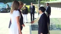 ترامب أول زعيم أجنبي يلتقي امبراطور اليابان الجديد ناروهيتو