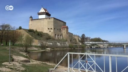 Как живут на границе России и Европы: Нарва, Ивангород и "Дружба" между ними