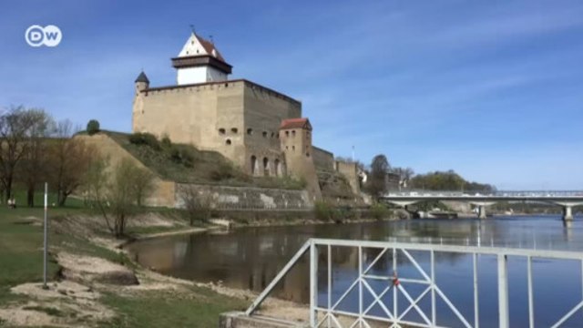 Как живут на границе России и Европы: Нарва, Ивангород и Дружба между ними