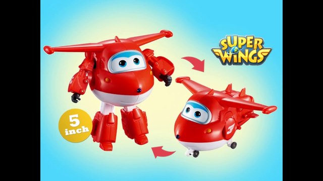 Super Wings Jett Transforming Robot Airplane 5 inch 출동슈퍼윙스 신제품 장난감 - Unboxing Demo Review