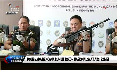 Polisi Ungkap RencanaPembunuhan Tokoh Nasional dan Tokoh Lembaga Survei Saat Aksi 22 Mei