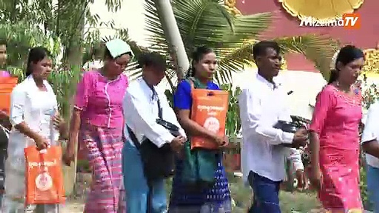ေတာ္ဝင္မိသားစု ကုမၸဏီမွ ရွင္အပါး ၂၀၀ ကို ရွင္သာမေဏေလာင္းမ်ားအျဖစ္ သြတ္သြင္း ခ်ီးျမႇင့္ပြဲ