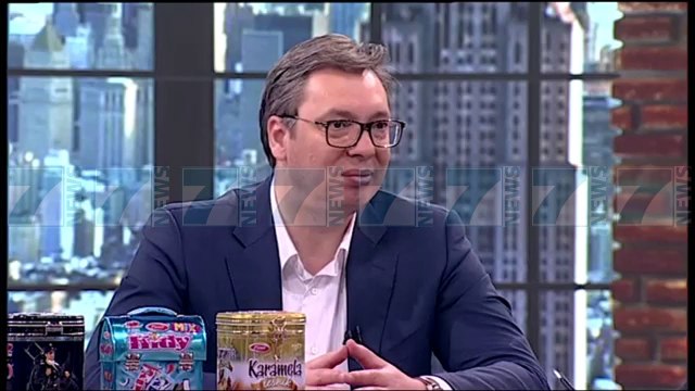 VUÇIÇ «NUK KA DIALOG PA HEQUR TAKSEN, KOSOVA TE KERKOJE FALJE» - News, Lajme - Kanali 7