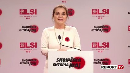 Report TV - Mbyllet protesta, Kryemadhi falenderonn shoferët dhe 'kërcënon' Lleshajn