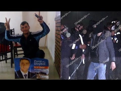 Arrestohet militanti me maskë e kapsolla dhe që i 'dridhte' zinxhirin policisë! PD i del në mbrojtje