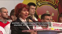 Siljanovska: Maqedonia e zhytur në mungesë të sundimit të ligjit dhe drejtësisë selektive