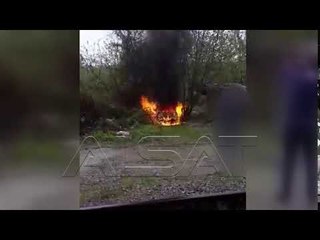 Video nga djegia e makinës